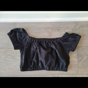 WILFRED/ARITZIA crop womens size S black